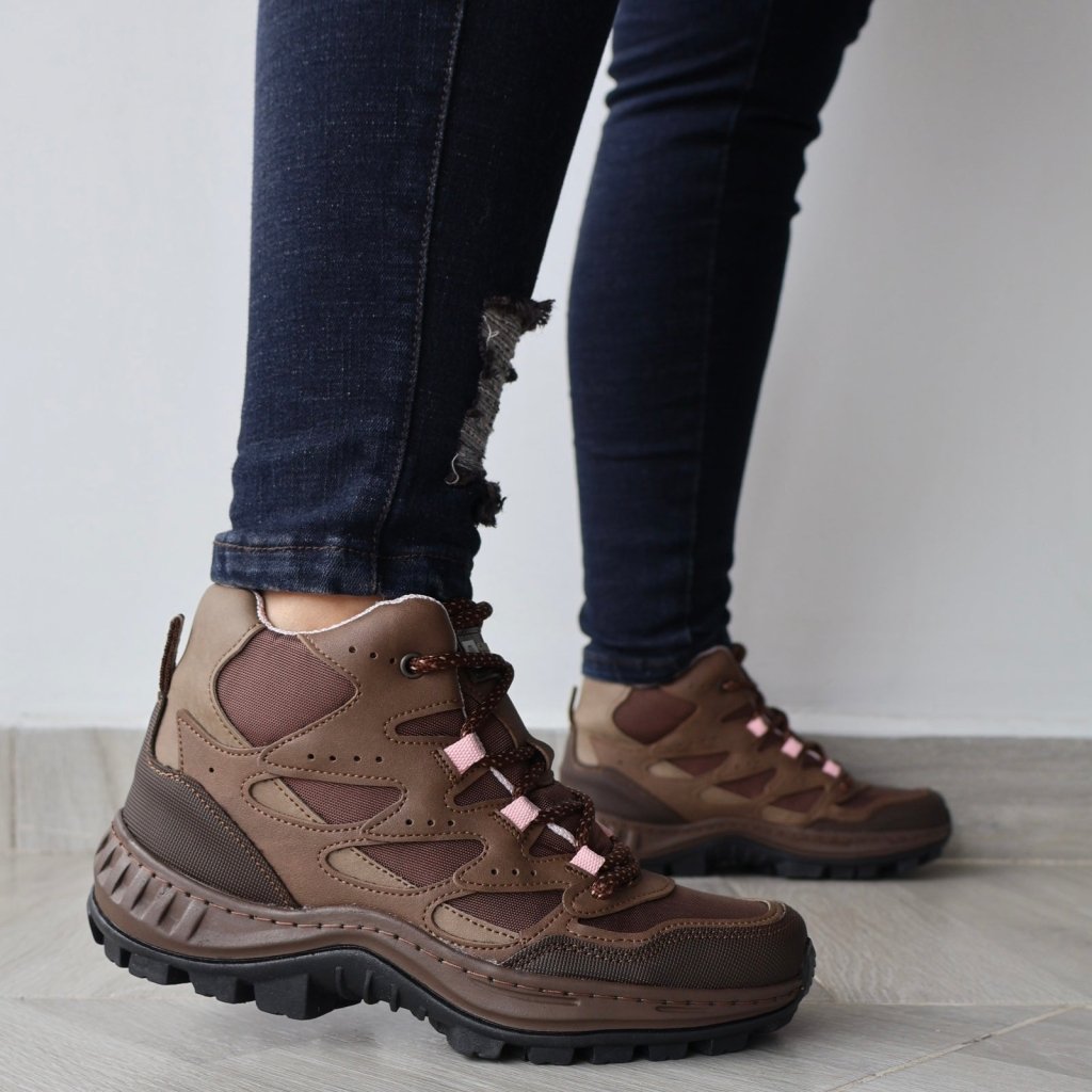Bota mujer Outdoor Ref- 2352 Cafe - Calzado Audor