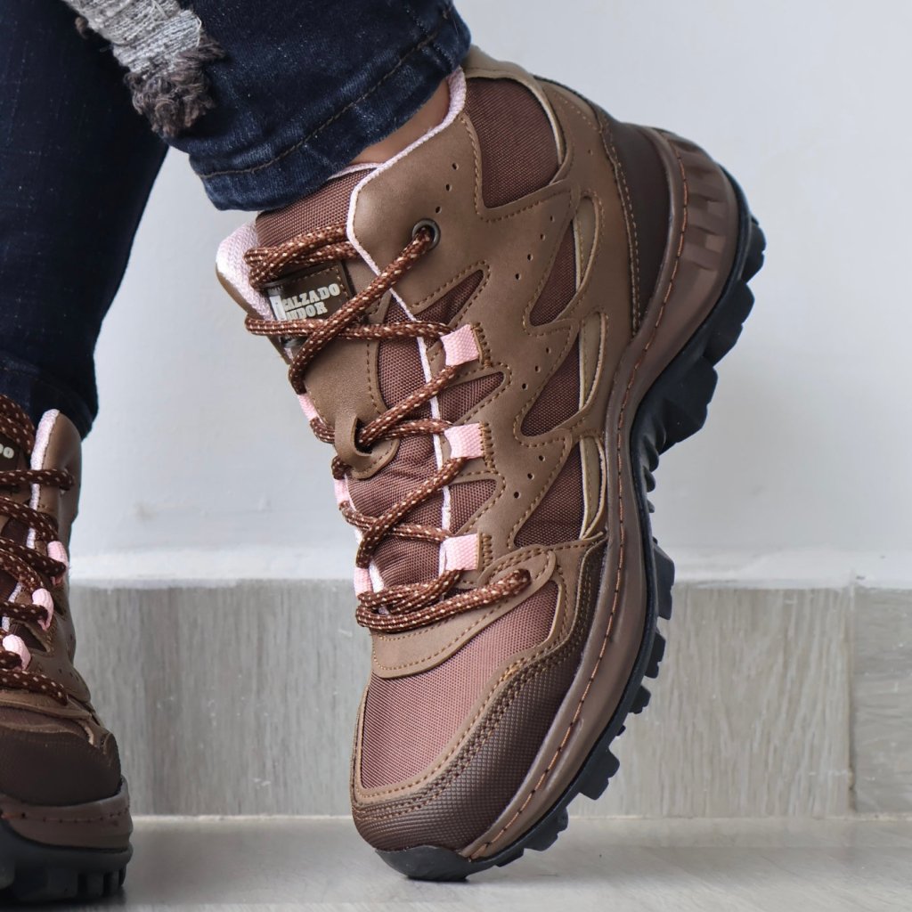 Bota mujer Outdoor Ref- 2352 Cafe - Calzado Audor
