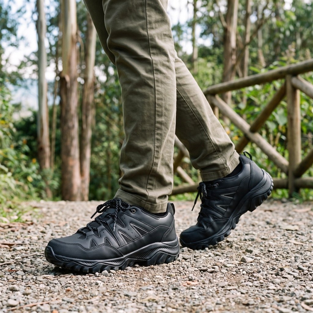 Zapato Outdoor Hombre Ref- 2641 Negro - Calzado Audor