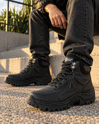 Bota Hombre Outdoor Ref- 610 negra
