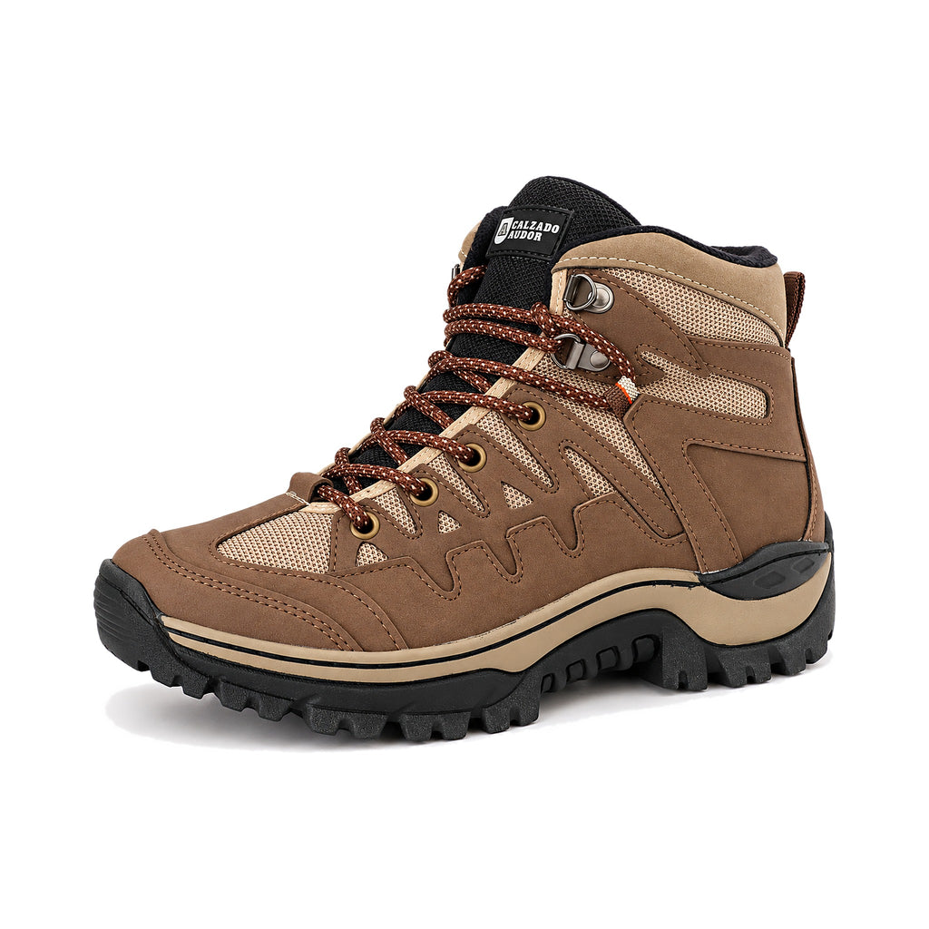 Bota Outdoor Hombre 636 Cafe- Beige