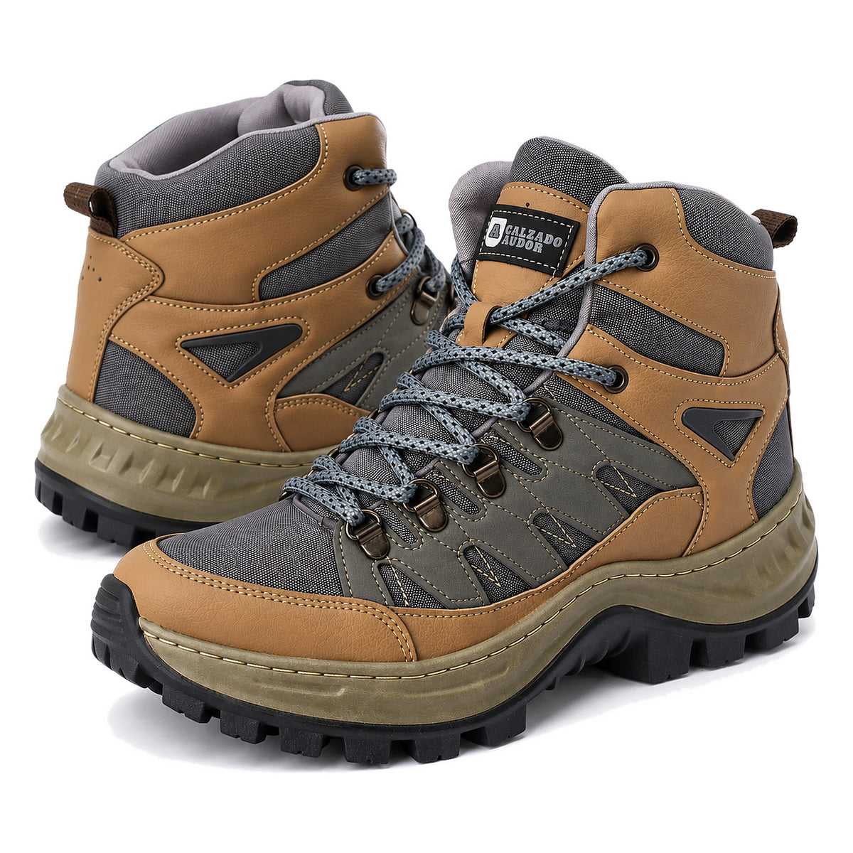 Bota Hombre Outdoor Ref- 2451 Azul - miel