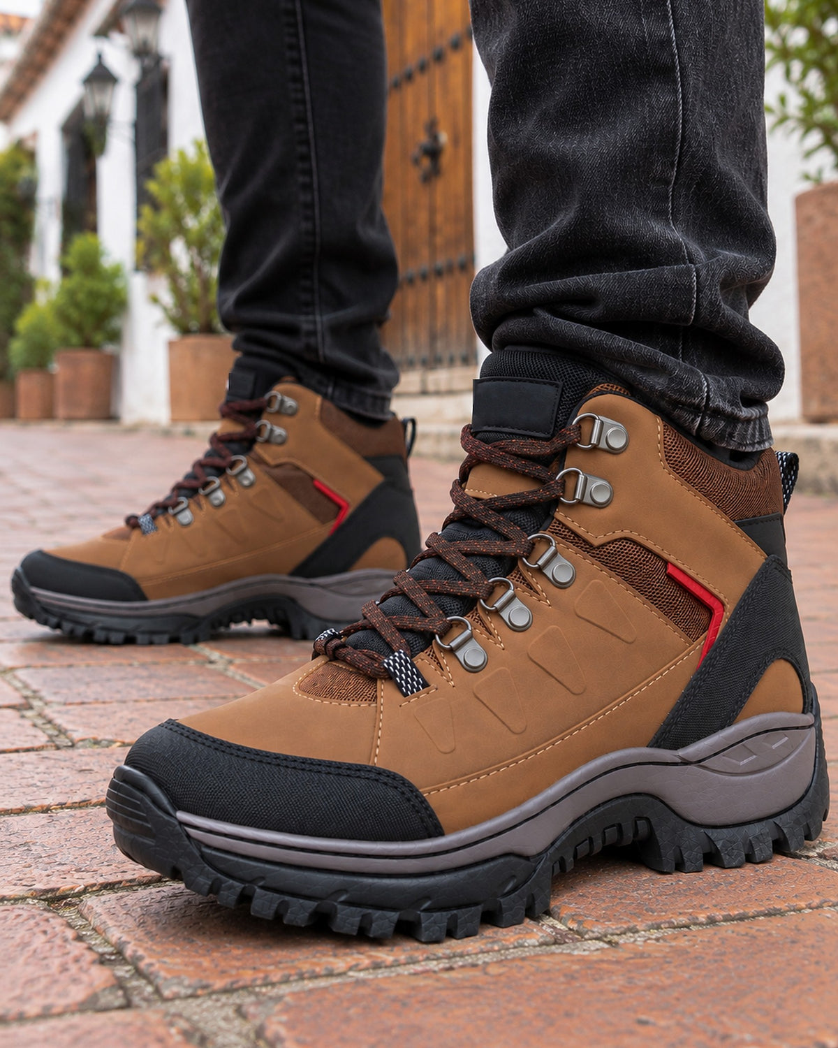 Bota Hombre Outdoor Ref- 170 Miel