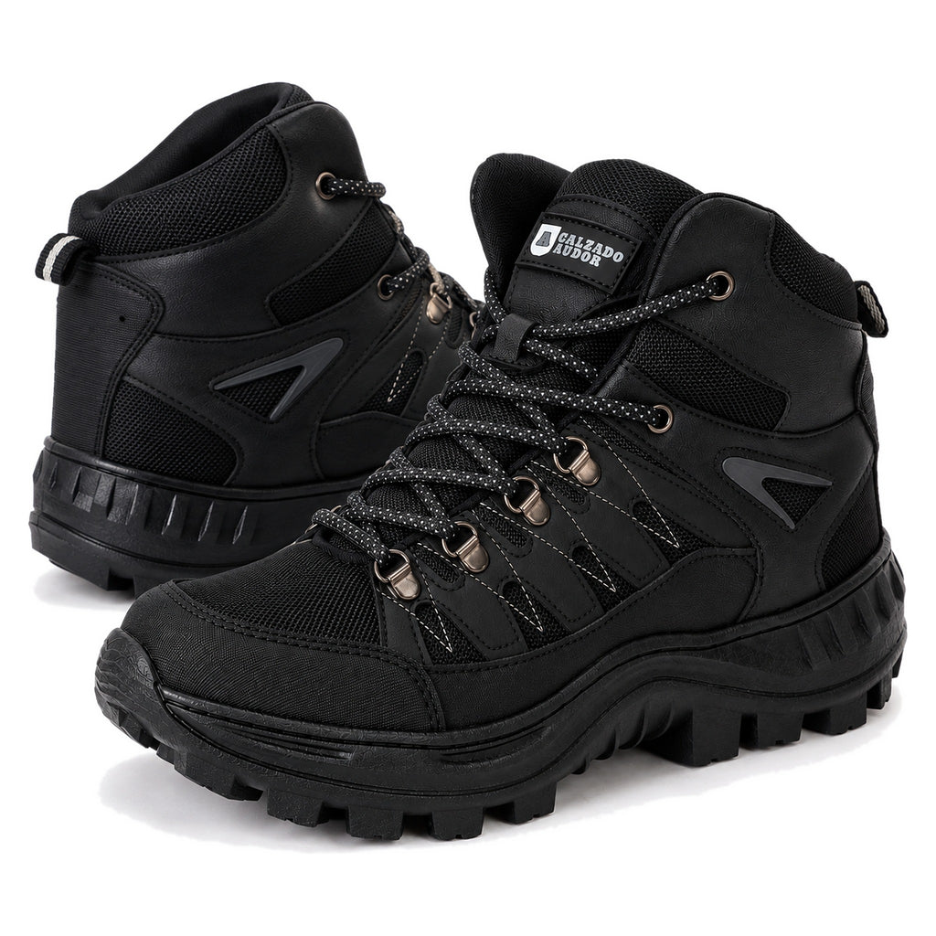 Bota Hombre Outdoor Ref- 2451 Negra