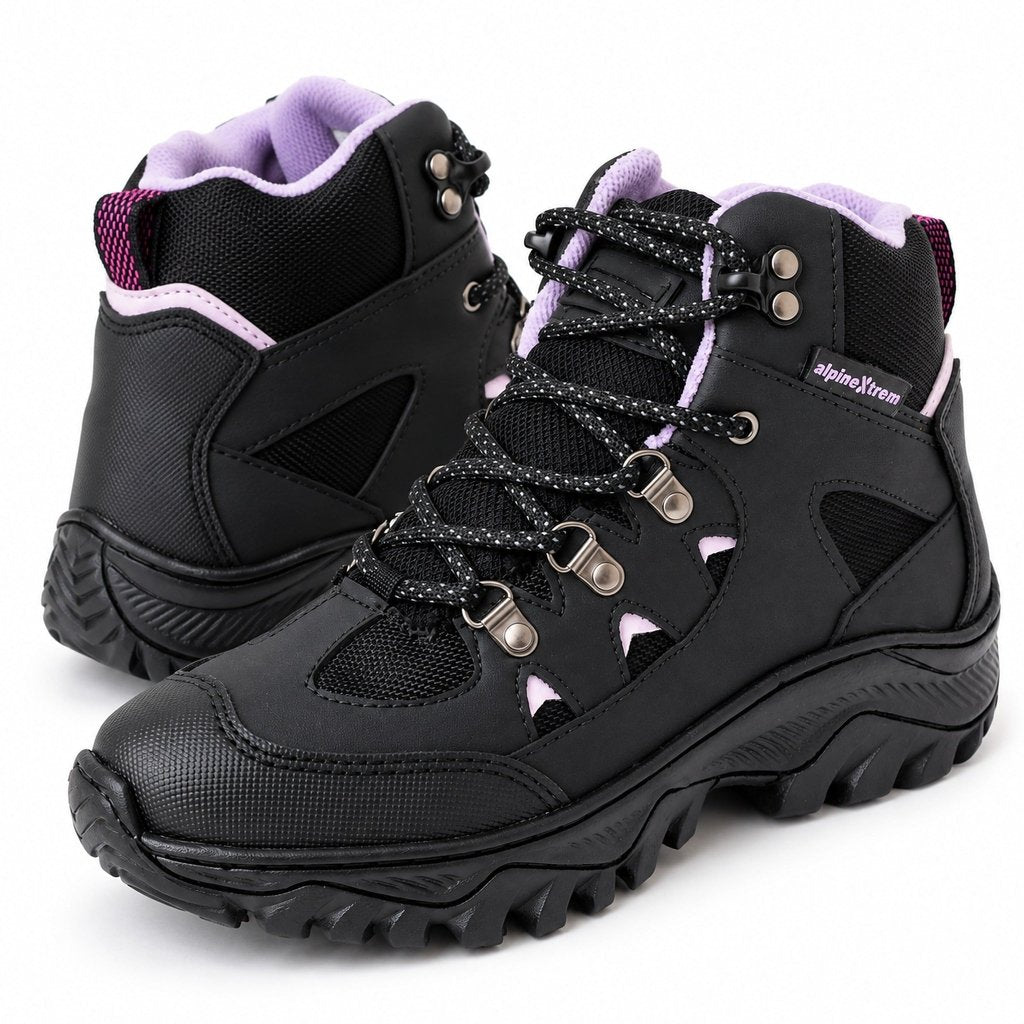 Bota mujer Outdoor Ref- 1006 Negra - Calzado Audor
