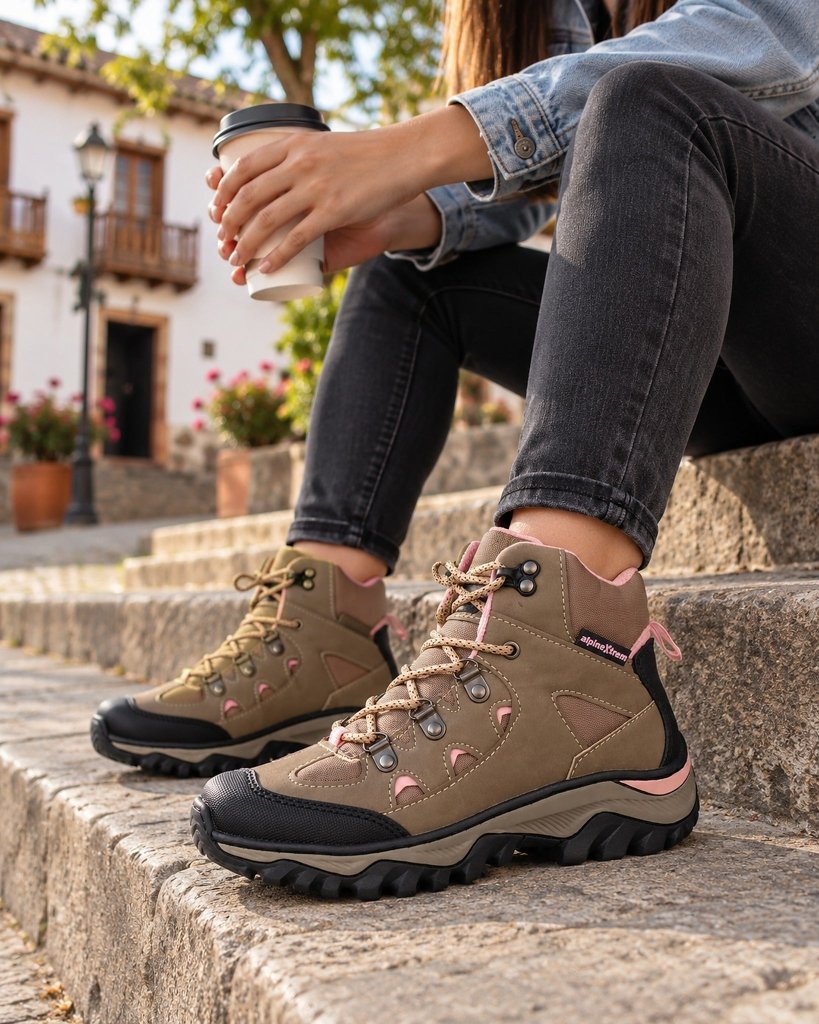 Bota mujer Outdoor Ref- 1006 Arena - Calzado Audor
