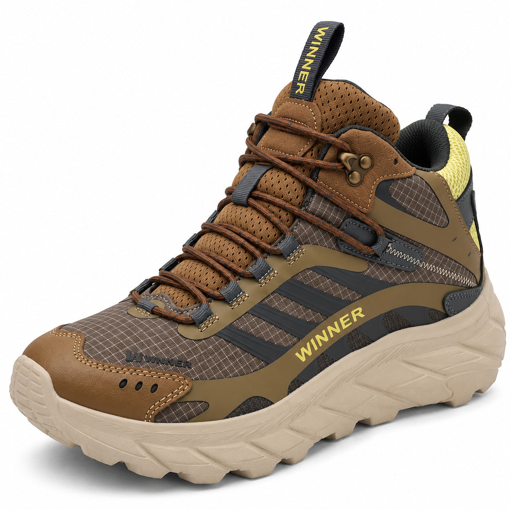 Bota hombre suela liviana Ref- 2679 Verde